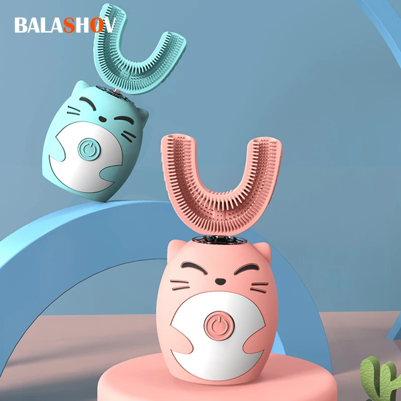 Spazzolino sonico per bambini BALASHOV: sbiancamento intelligente a 360° per piccoli sorrisi